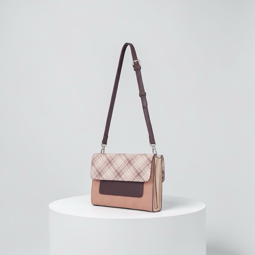 Parfois Women’s handbag 171826-PK M 7.9”x 10” NWOT - Picture 4 of 6